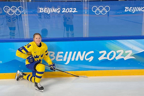 Felizia Wikner-Zienkiewicz representerar Sverige i OS.