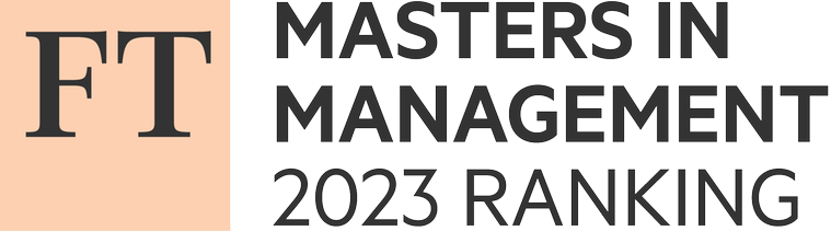 Financial Times Ranking Masters in Management 2022