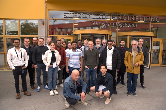 Participants in the eighth edition of the world unique cast iron course at JTH. 