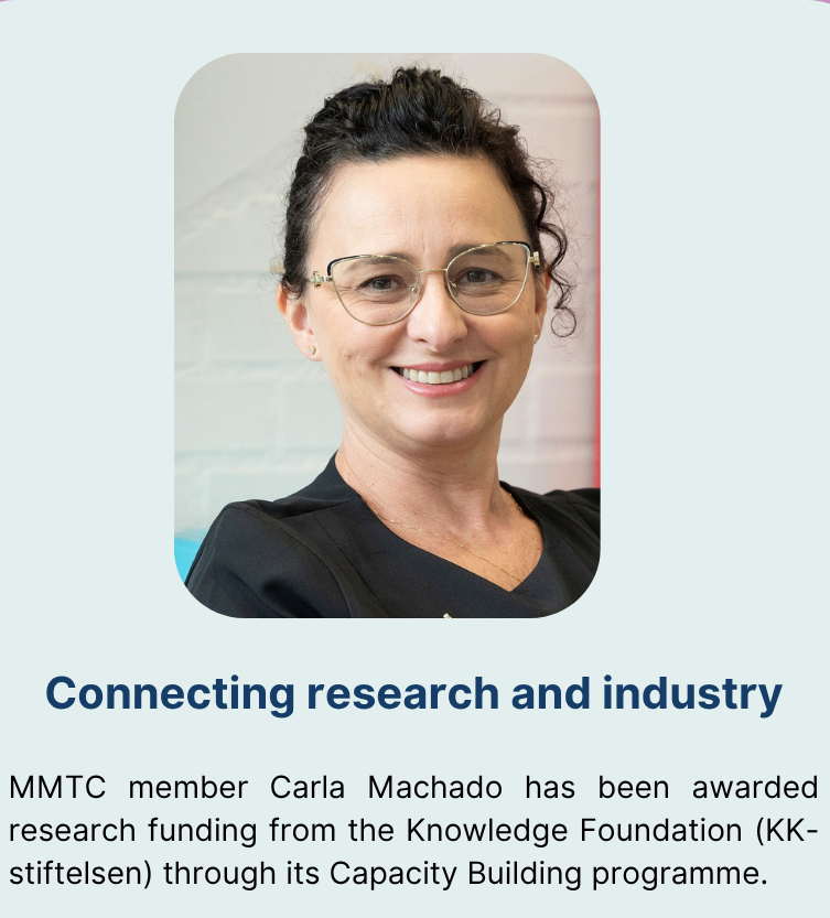 Carla Machado Awarded Knowledge Foundation Funding to Advance Research and Collaboration