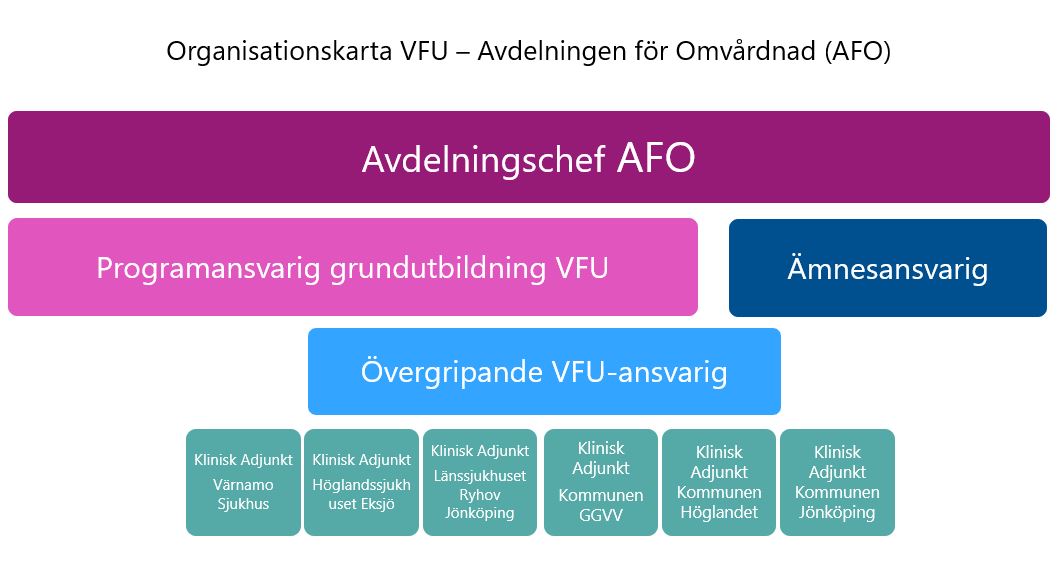 Organisationskarta VFU
