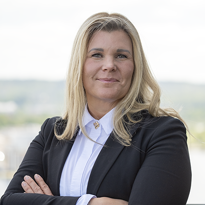 Porträtt Linda Fransson