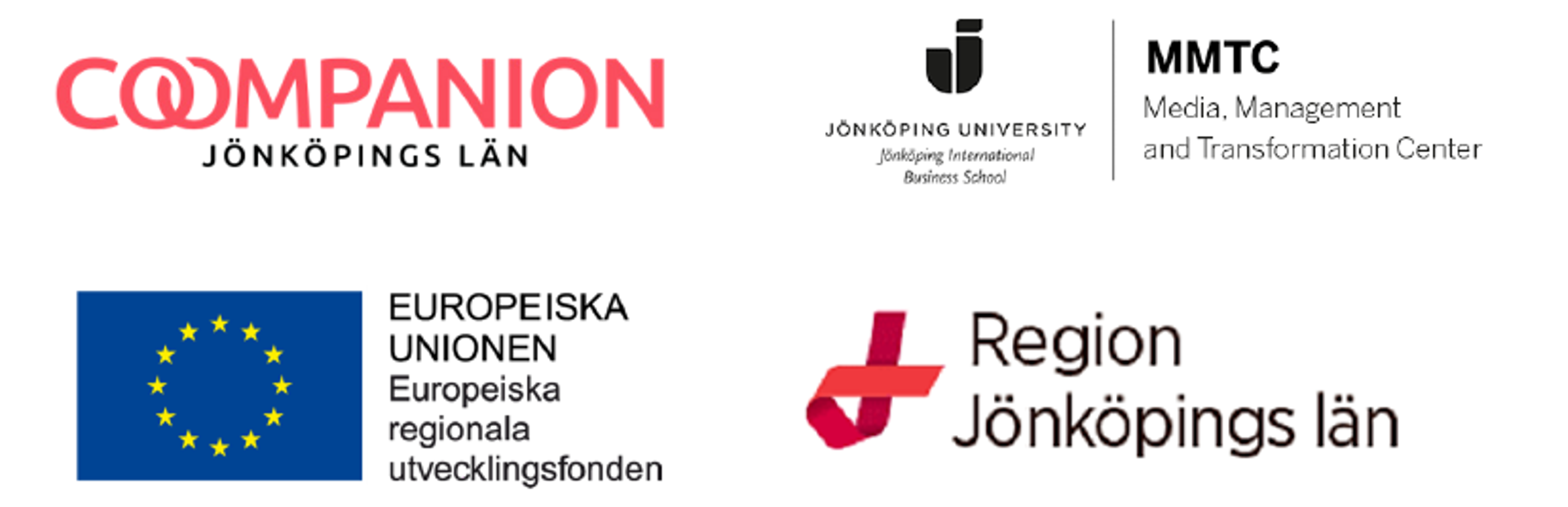 Logo of Eu financing Jönköping region, Coompanion, and MMTC
