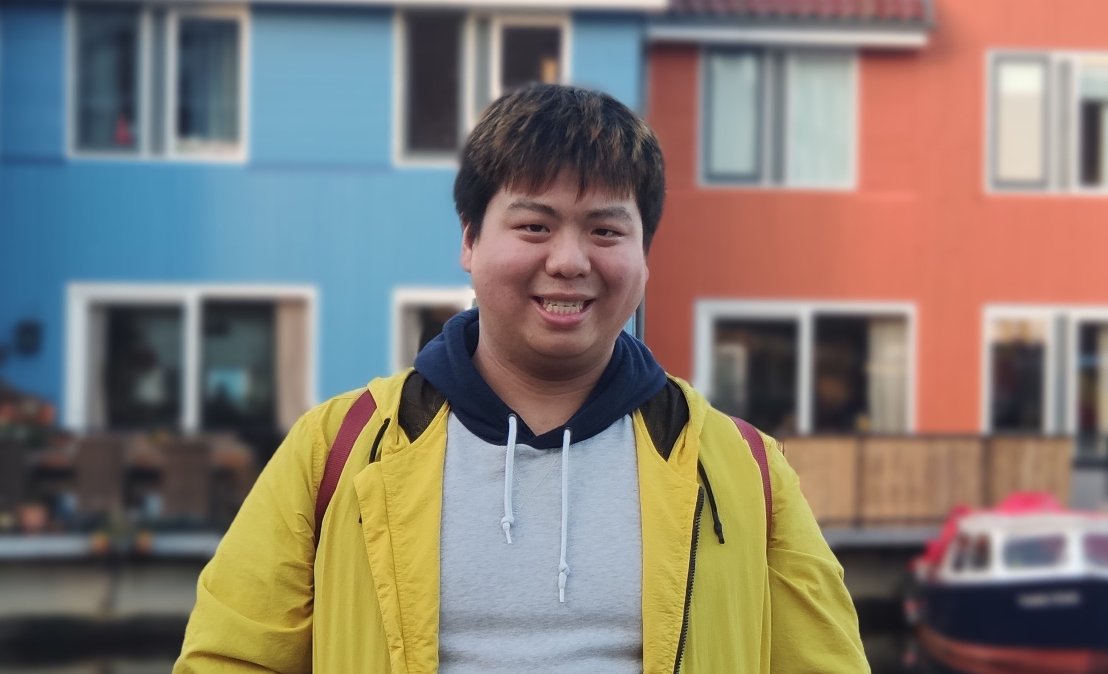 Otis Jiang chose to study at Jönköping International Business School (JIBS) because of the international environment the university offers. Foto: Privat.