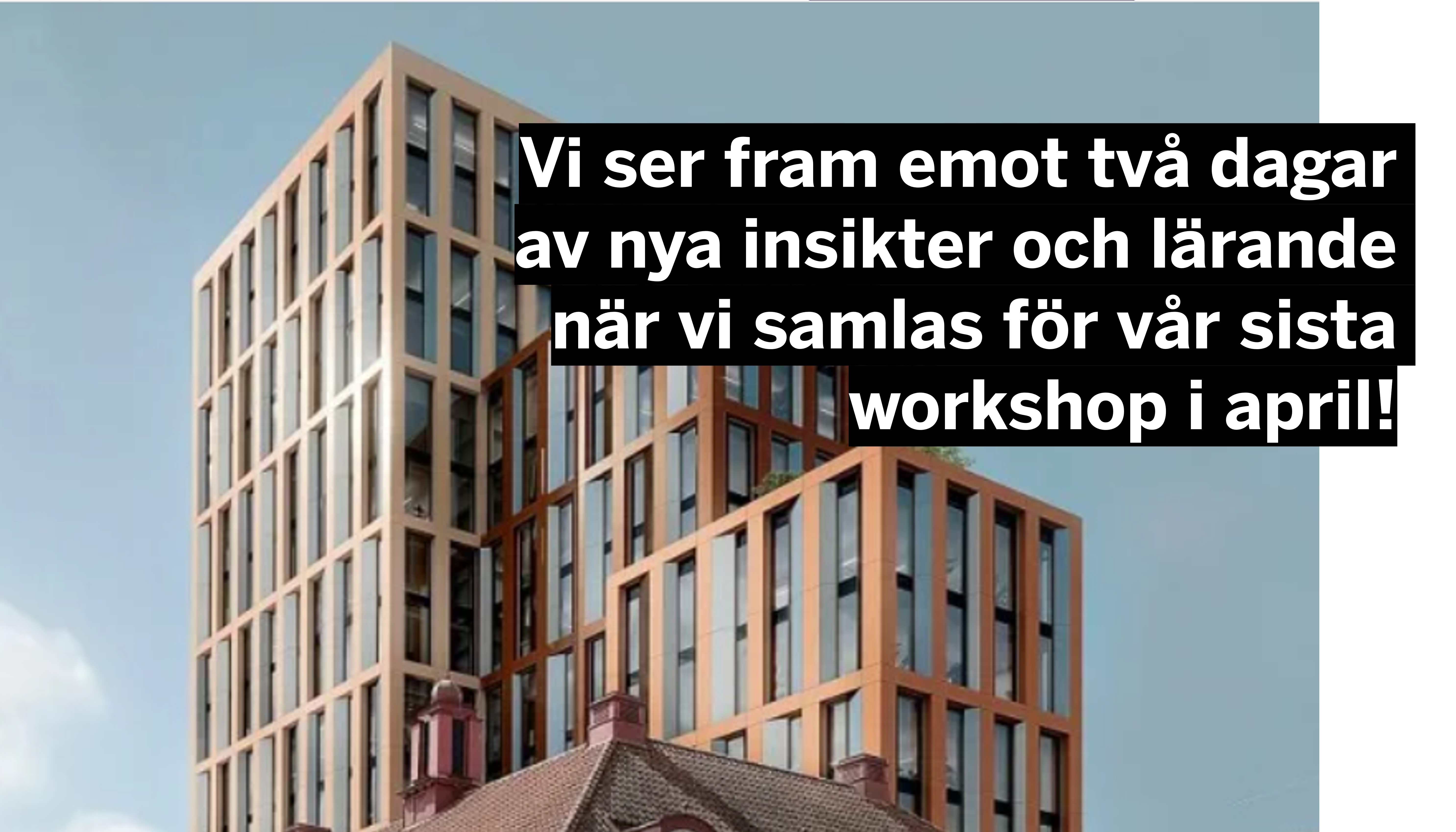 Byggnad och text