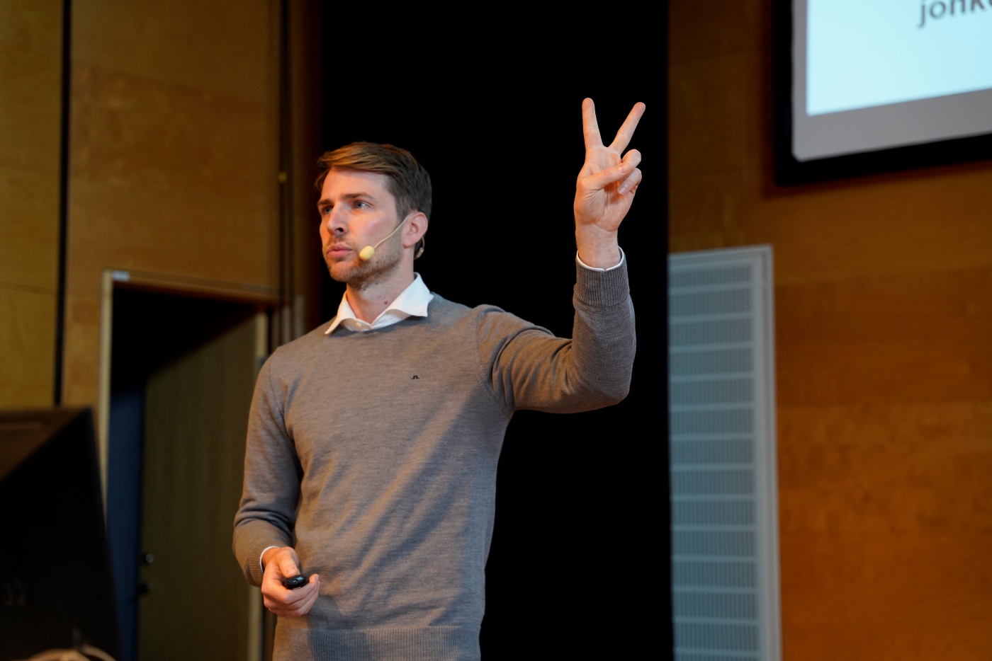 Simon Klintefors, klimatstrateg på Jönköpings kommun.