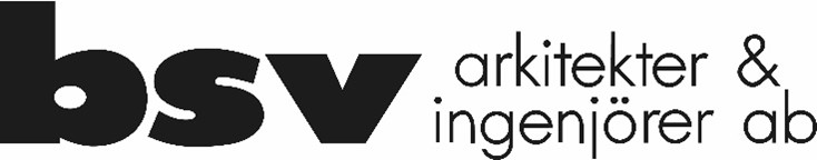 Logotype BSV arkitekter & ingenjörer